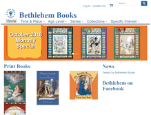 Tablet Screenshot of bethlehembooks.com